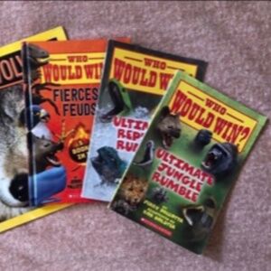 Who Would Win book Bundle - Hardcover of 5 Books in One + 2 Paperbacks (7 Books)